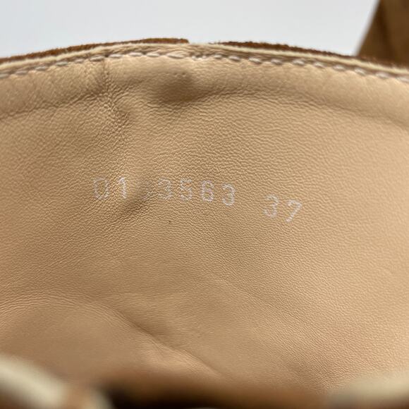 AGL Women's Mimma Brown Suede Pointed Toe Block Heel Ankle Boots EU 37 US 7 - Picture 9 of 15